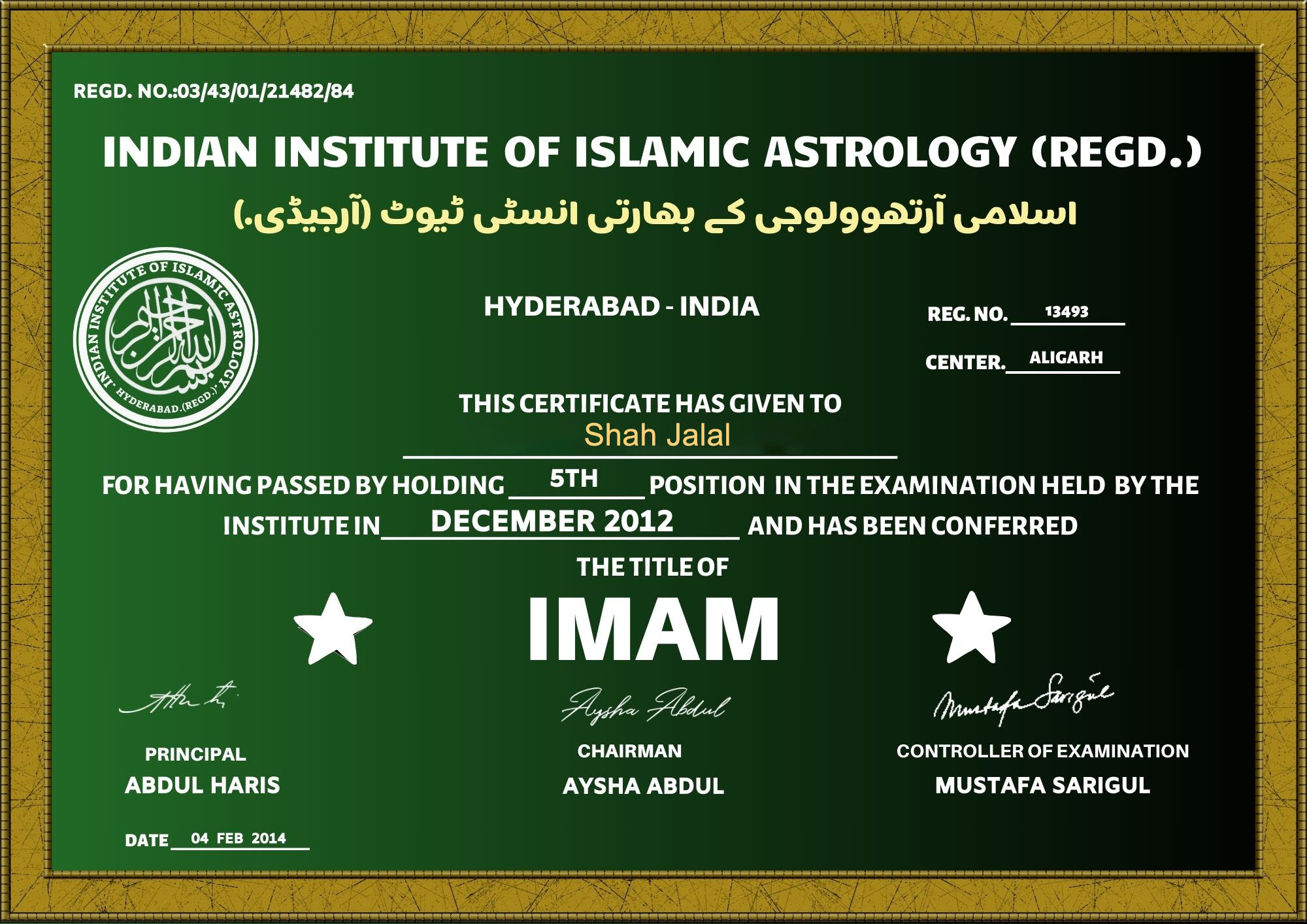 award
